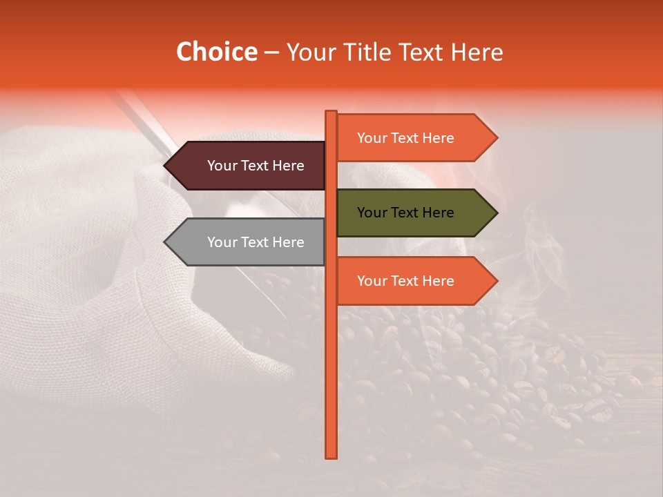 Coffee Espresso Bean PowerPoint Template