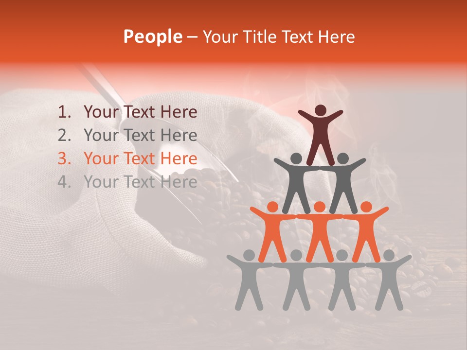 Coffee Espresso Bean PowerPoint Template