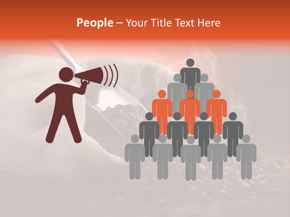 Coffee Espresso Bean PowerPoint Template