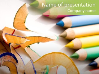 Colored Group Paint PowerPoint Template