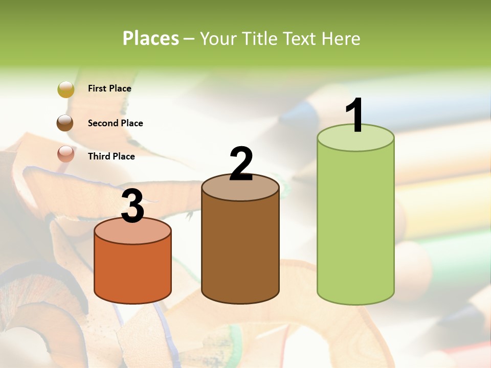 Colored Group Paint PowerPoint Template