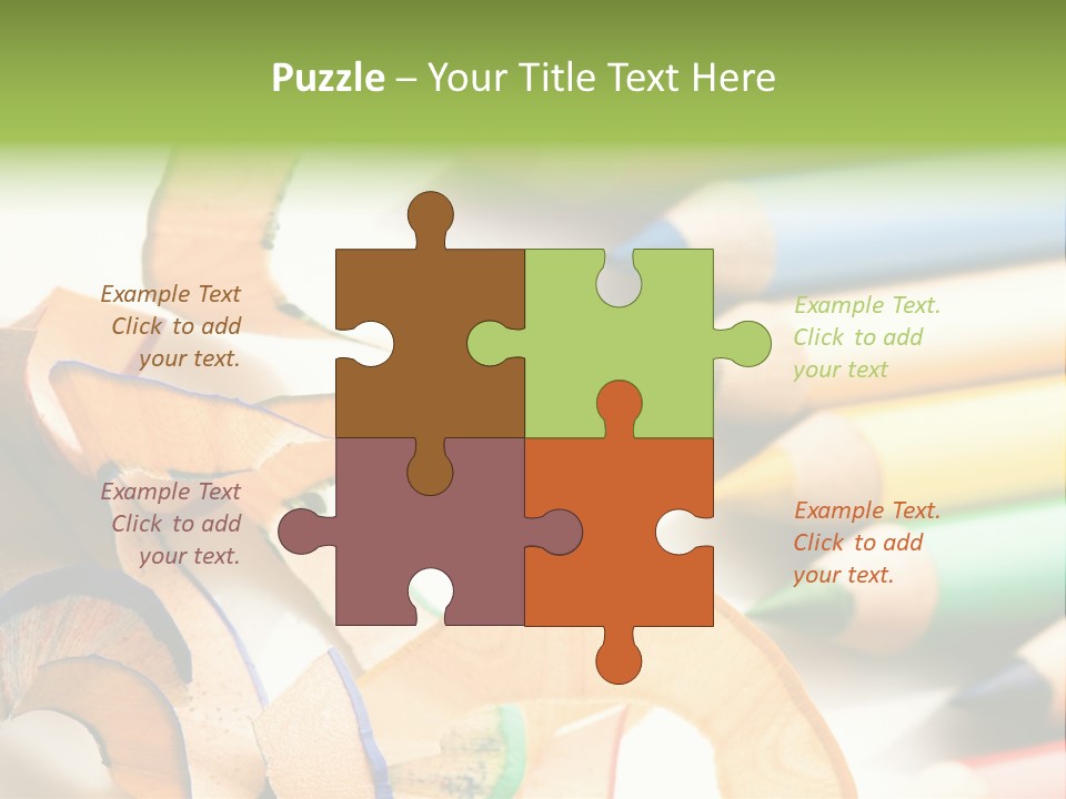 Colored Group Paint PowerPoint Template