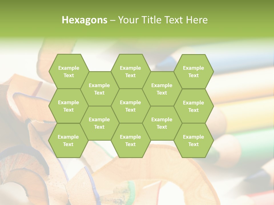 Colored Group Paint PowerPoint Template