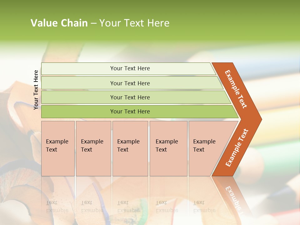 Colored Group Paint PowerPoint Template