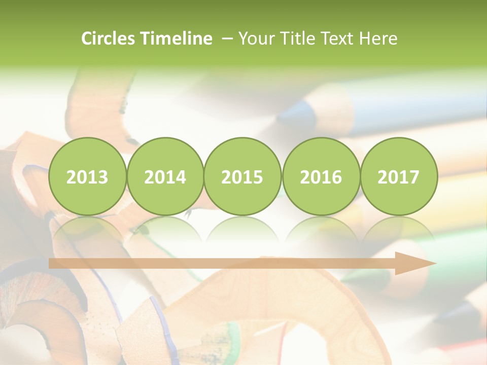 Colored Group Paint PowerPoint Template