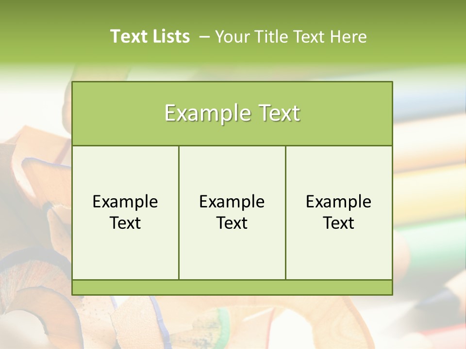 Colored Group Paint PowerPoint Template