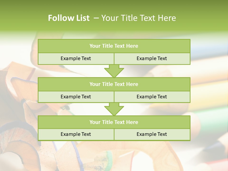 Colored Group Paint PowerPoint Template