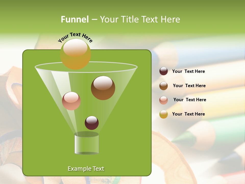Colored Group Paint PowerPoint Template
