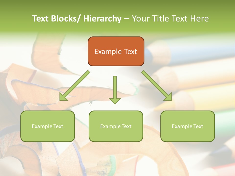 Colored Group Paint PowerPoint Template
