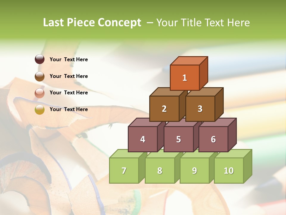 Colored Group Paint PowerPoint Template