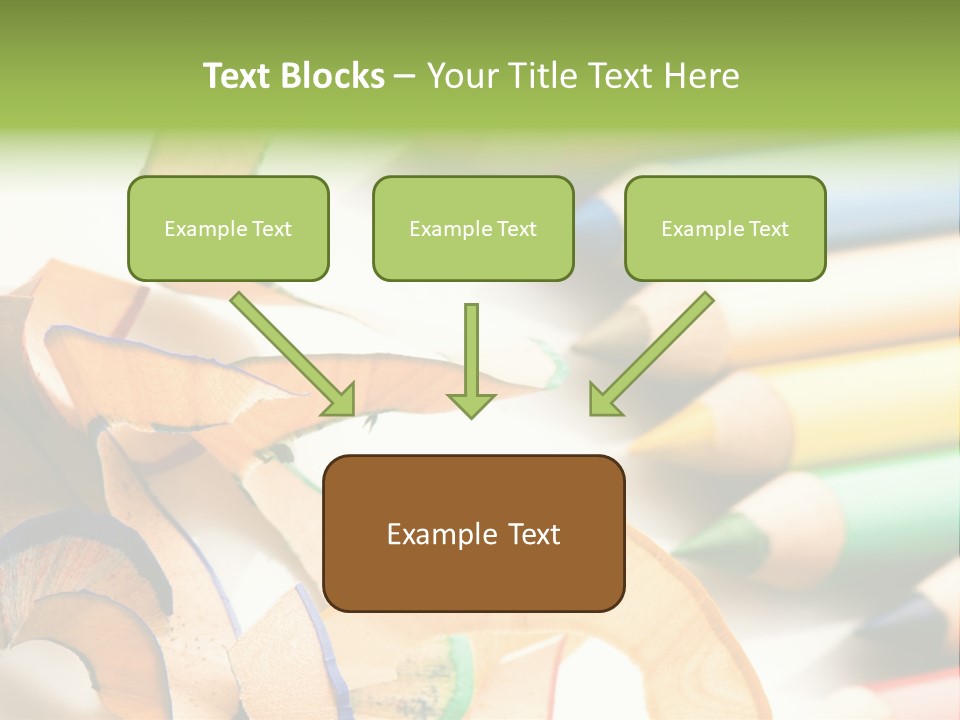 Colored Group Paint PowerPoint Template