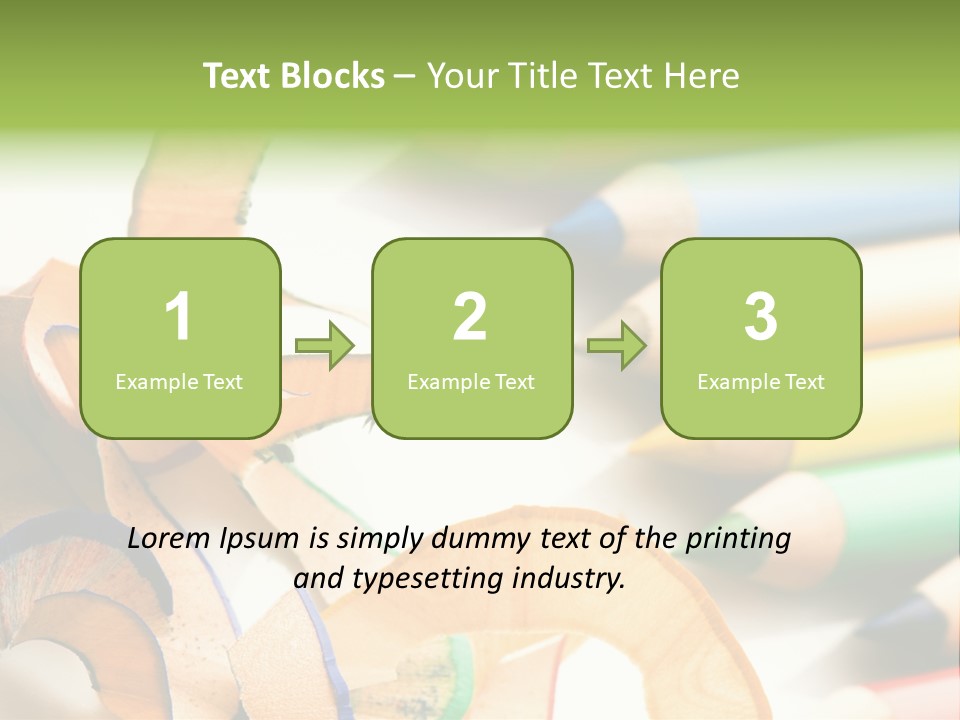 Colored Group Paint PowerPoint Template