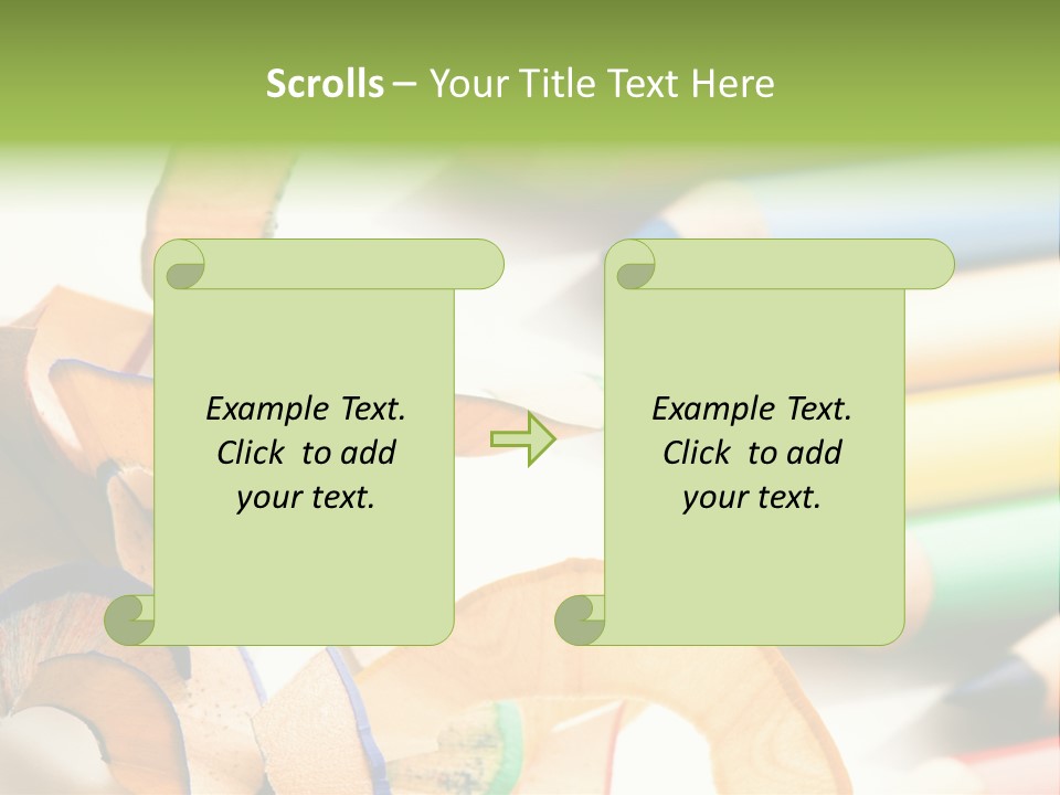 Colored Group Paint PowerPoint Template