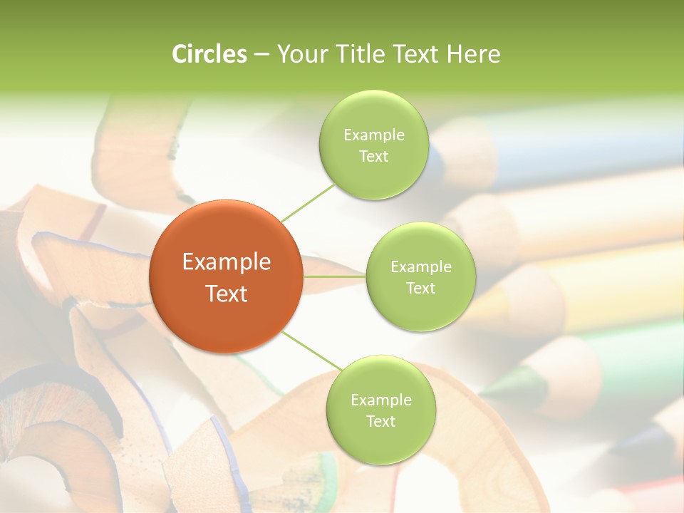 Colored Group Paint PowerPoint Template