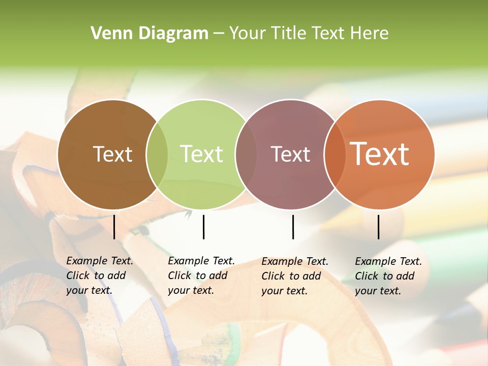 Colored Group Paint PowerPoint Template