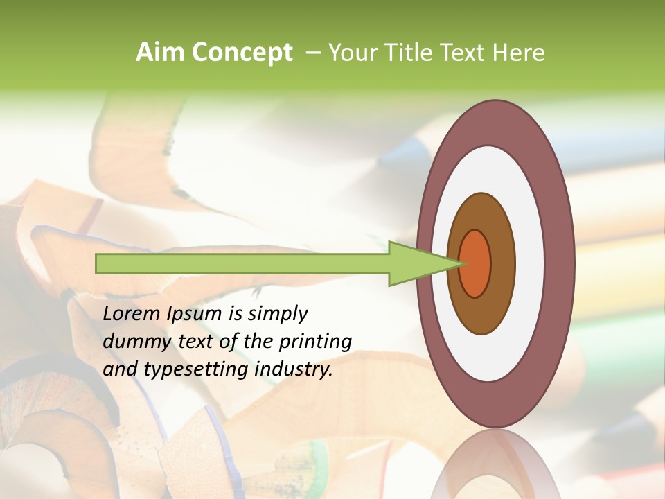 Colored Group Paint PowerPoint Template