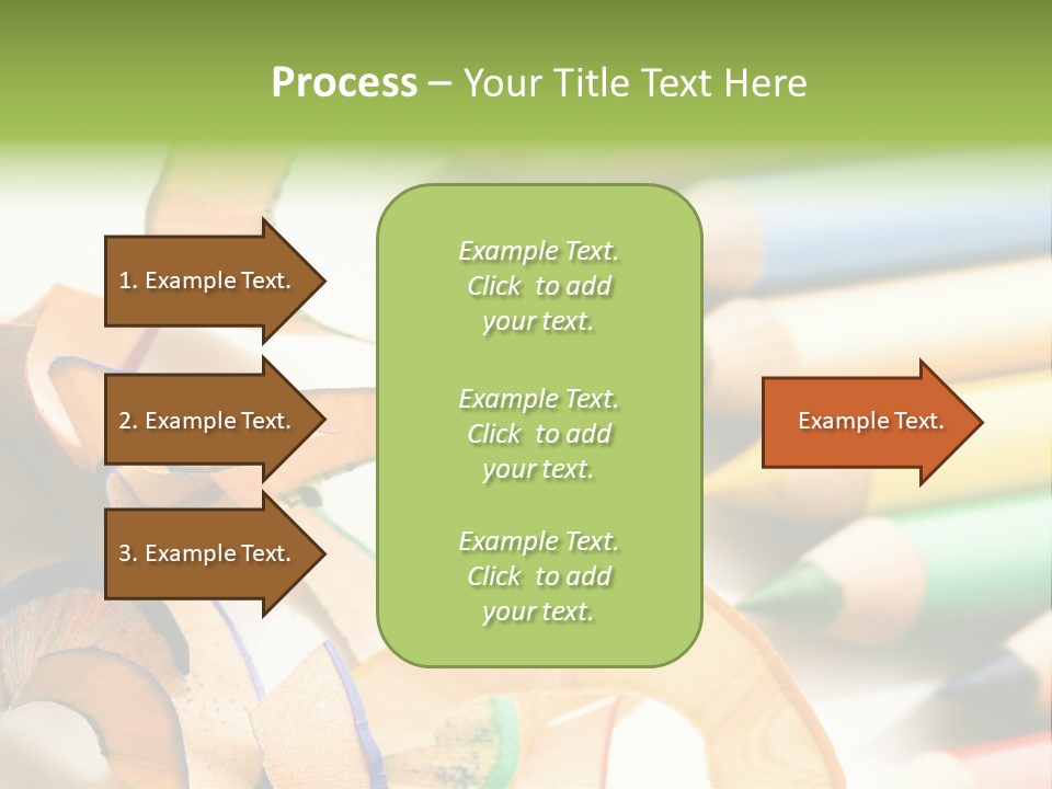 Colored Group Paint PowerPoint Template