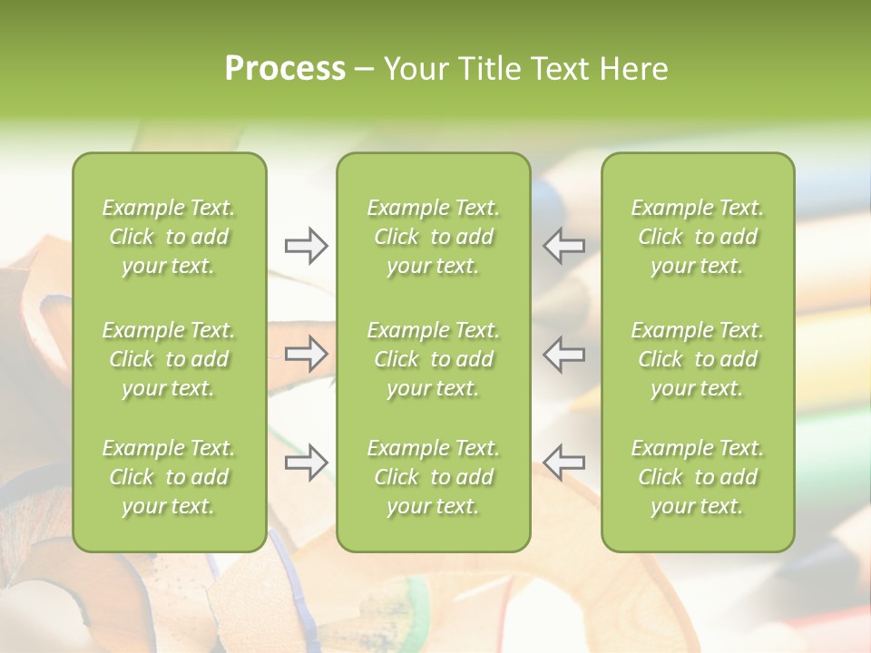 Colored Group Paint PowerPoint Template