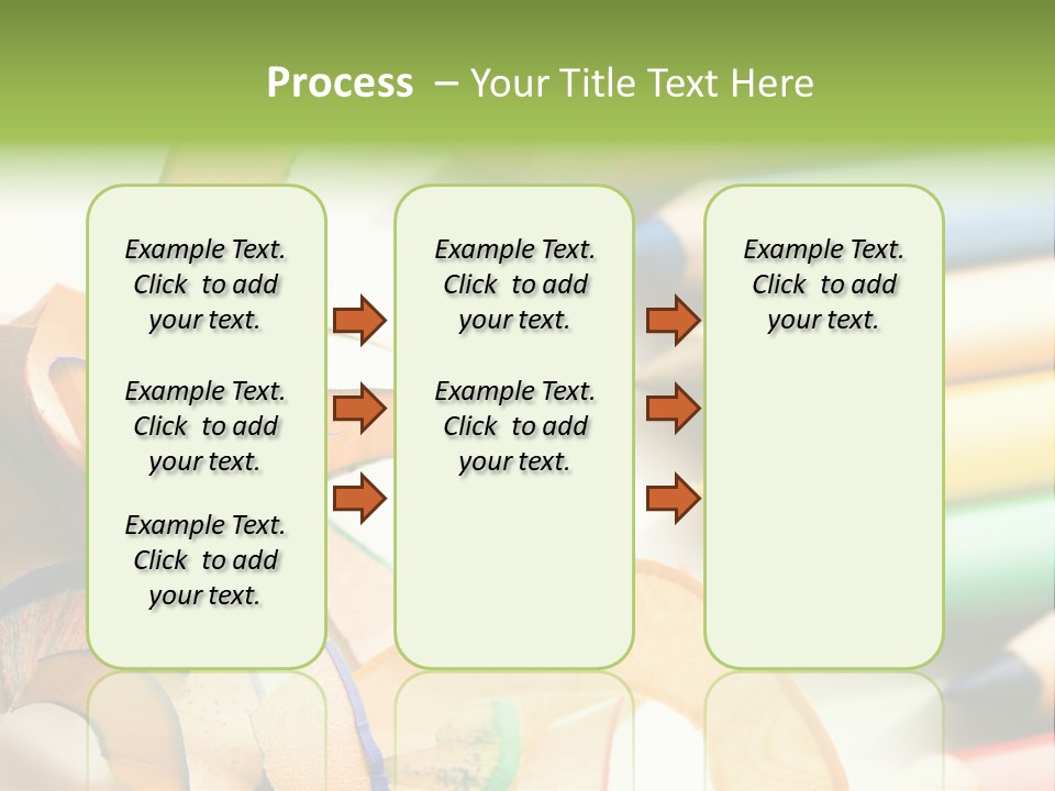 Colored Group Paint PowerPoint Template