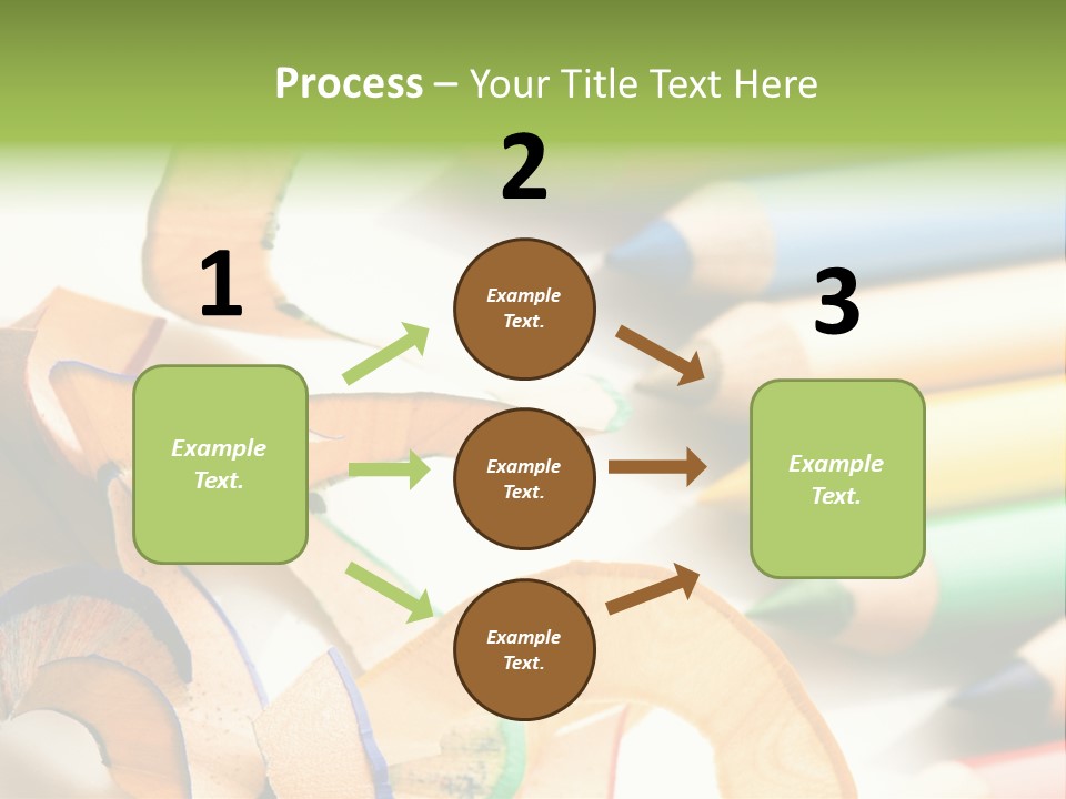 Colored Group Paint PowerPoint Template