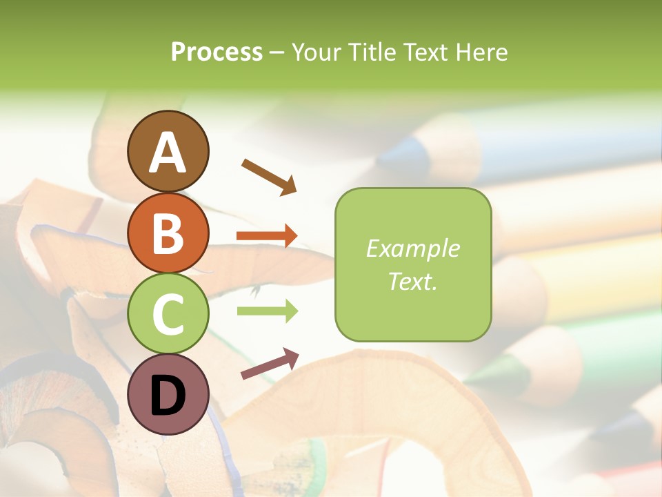 Colored Group Paint PowerPoint Template