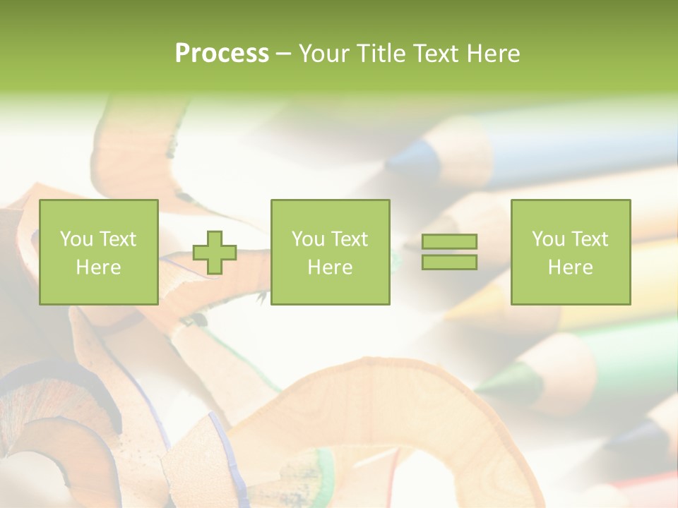 Colored Group Paint PowerPoint Template