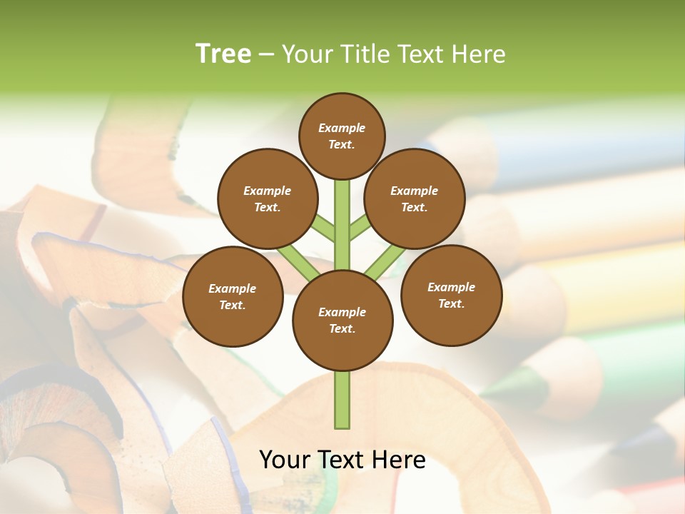 Colored Group Paint PowerPoint Template