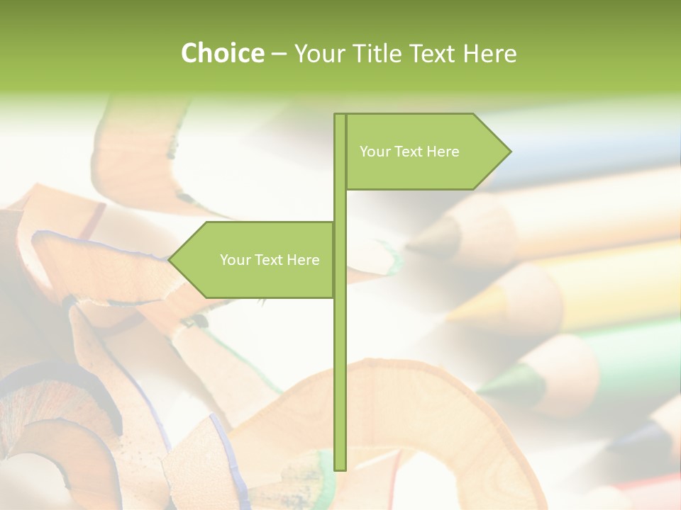 Colored Group Paint PowerPoint Template