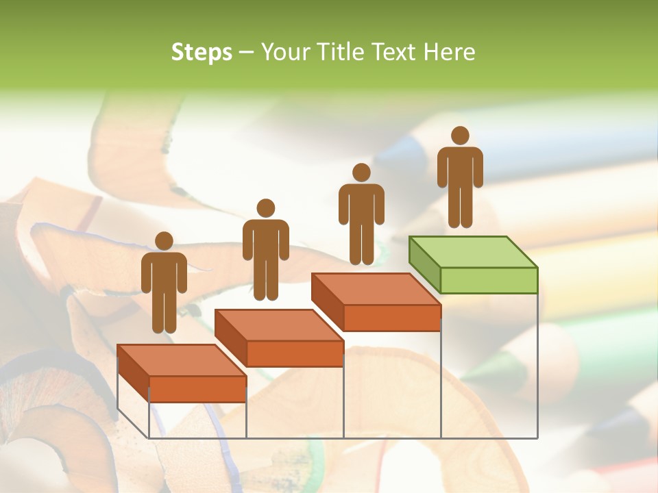 Colored Group Paint PowerPoint Template