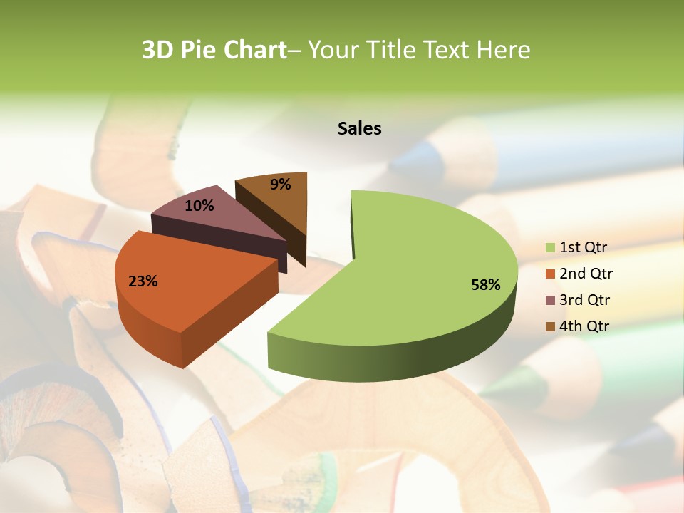 Colored Group Paint PowerPoint Template