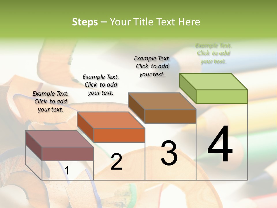 Colored Group Paint PowerPoint Template