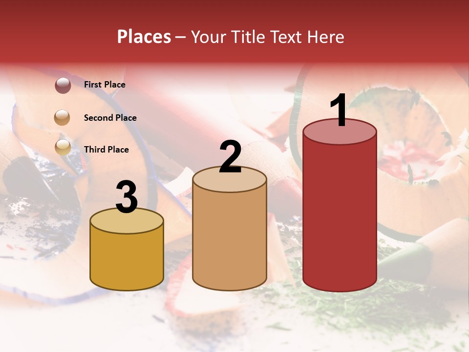 Color Macro Blue PowerPoint Template