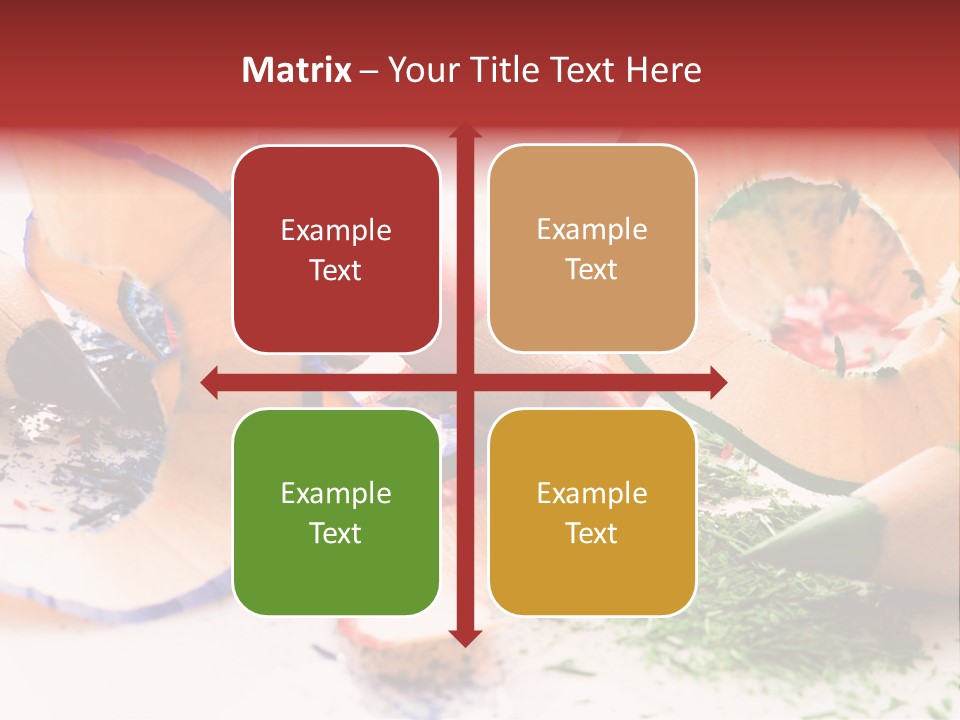 Color Macro Blue PowerPoint Template