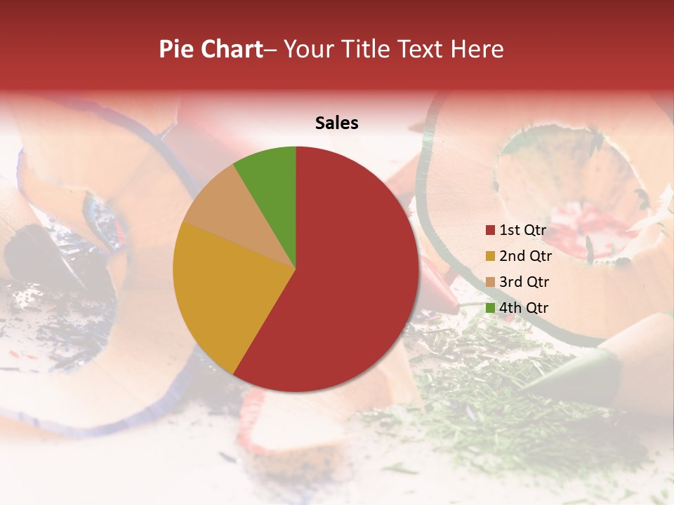 Color Macro Blue PowerPoint Template