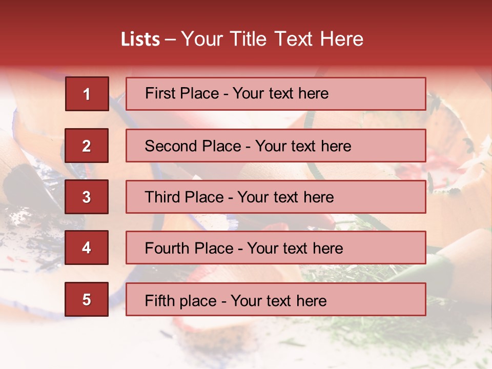 Color Macro Blue PowerPoint Template