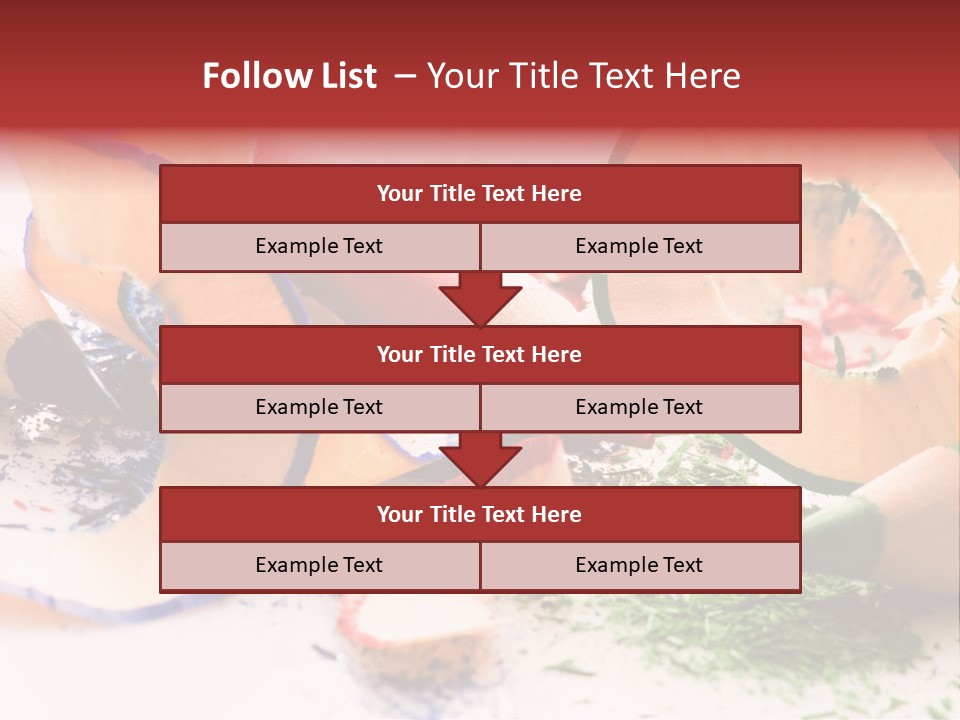 Color Macro Blue PowerPoint Template