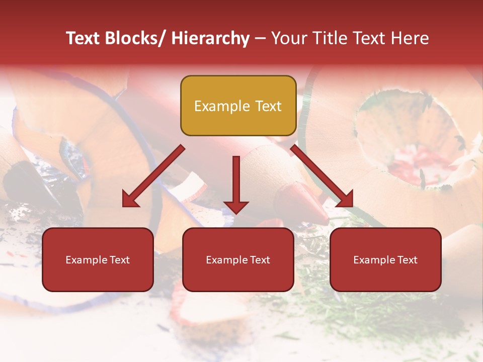 Color Macro Blue PowerPoint Template