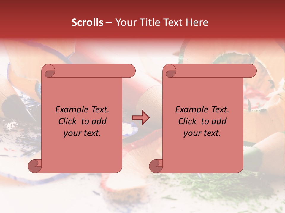 Color Macro Blue PowerPoint Template