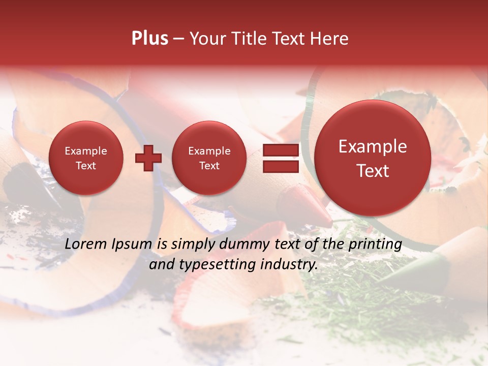 Color Macro Blue PowerPoint Template