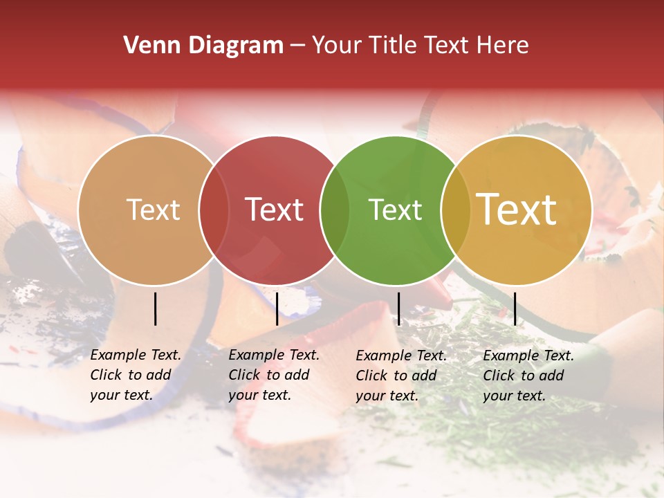 Color Macro Blue PowerPoint Template