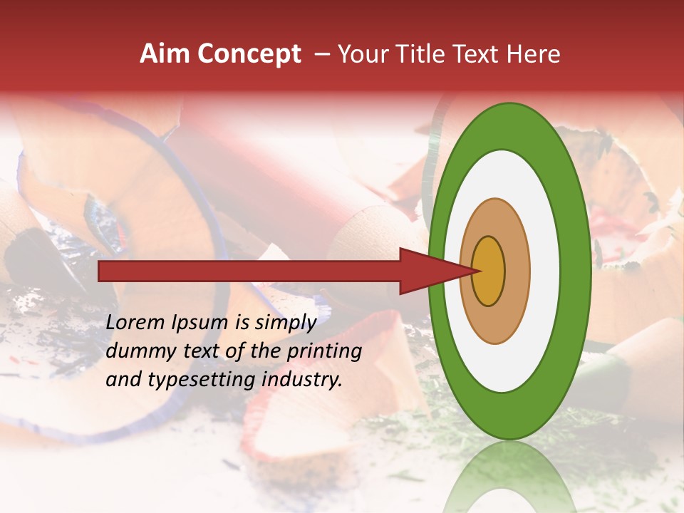 Color Macro Blue PowerPoint Template