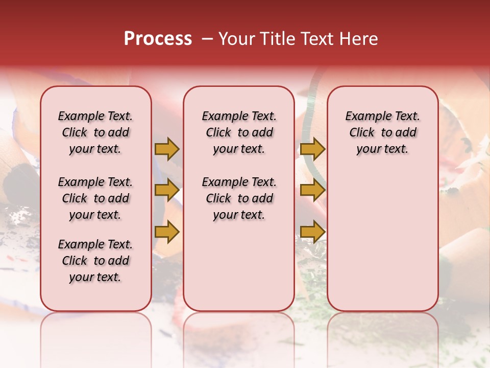 Color Macro Blue PowerPoint Template