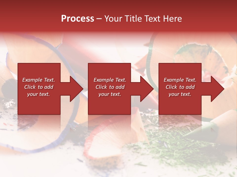 Color Macro Blue PowerPoint Template