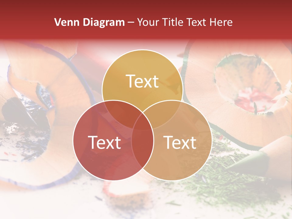 Color Macro Blue PowerPoint Template