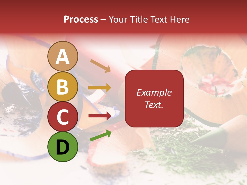 Color Macro Blue PowerPoint Template