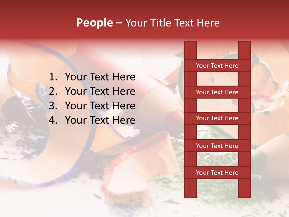 Color Macro Blue PowerPoint Template