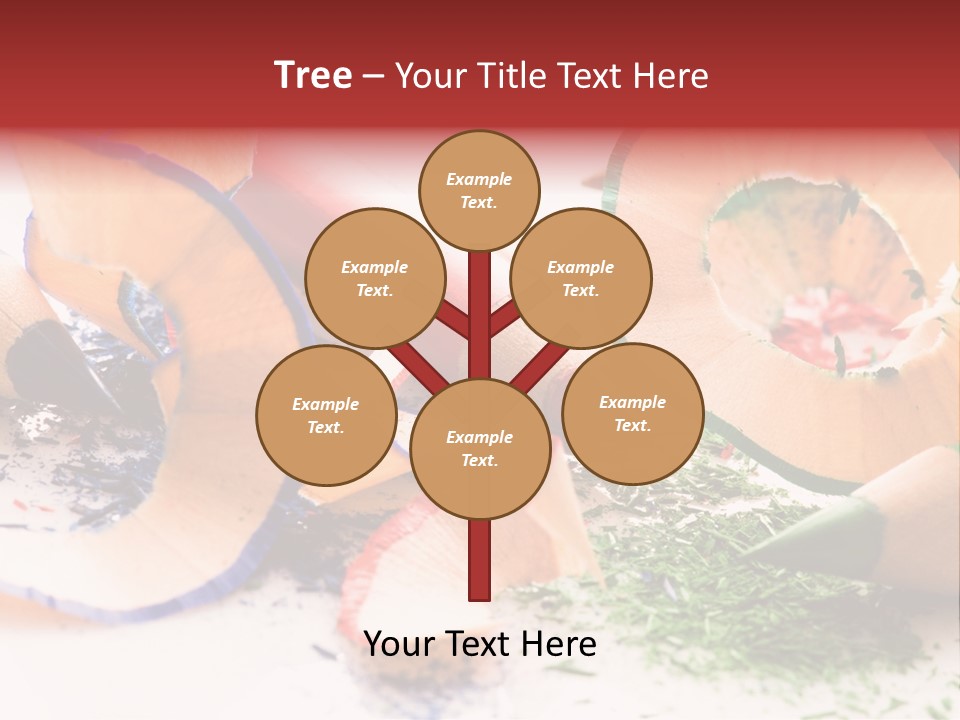 Color Macro Blue PowerPoint Template