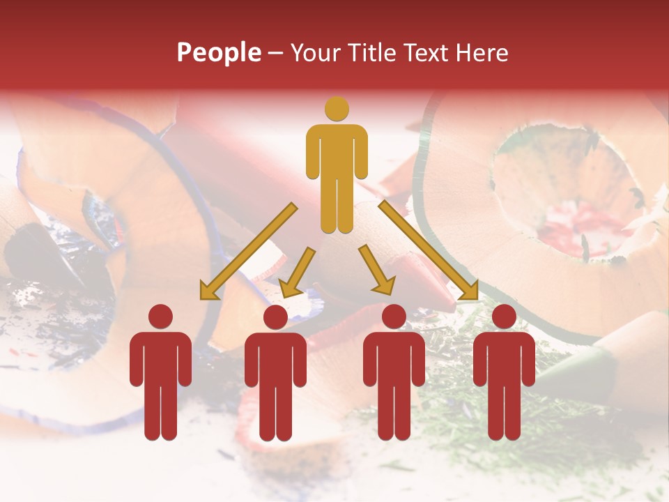 Color Macro Blue PowerPoint Template