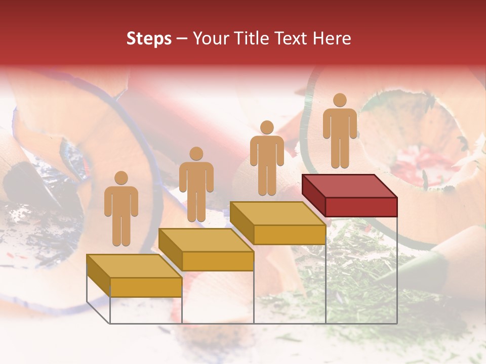 Color Macro Blue PowerPoint Template