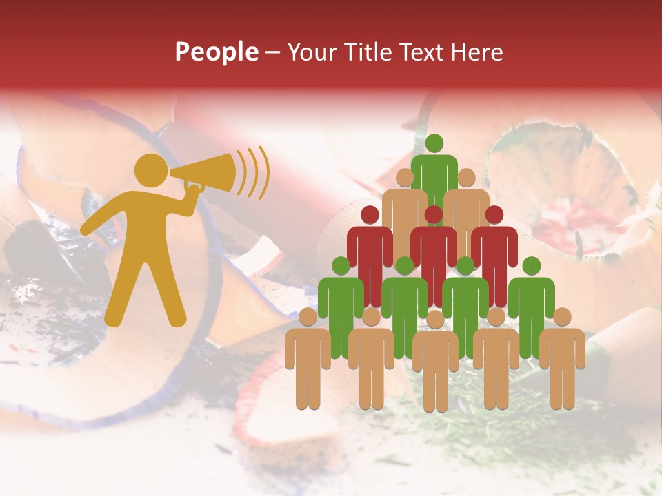 Color Macro Blue PowerPoint Template